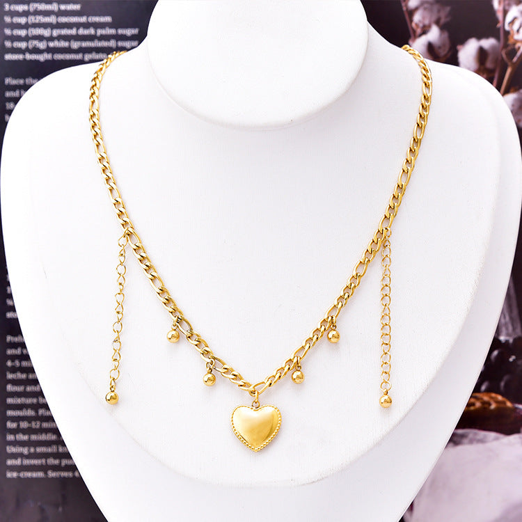 ChicDiva™ Conjunto de Collares Dorados de 18k